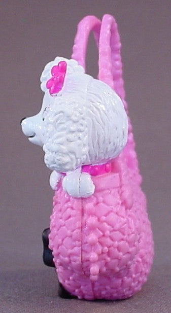 Barbie My Scene Fashion Fever Paris Poodle In A Pink Purse Accessory, Target Exclusive, 2009 Mattel
