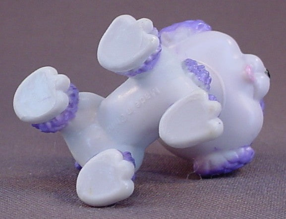 Barbie My Pet Pals Chic Boutique Lilac Purple Poodle Dog PVC Figure, 2 1/4 Inches Tall, 2006 Mattel