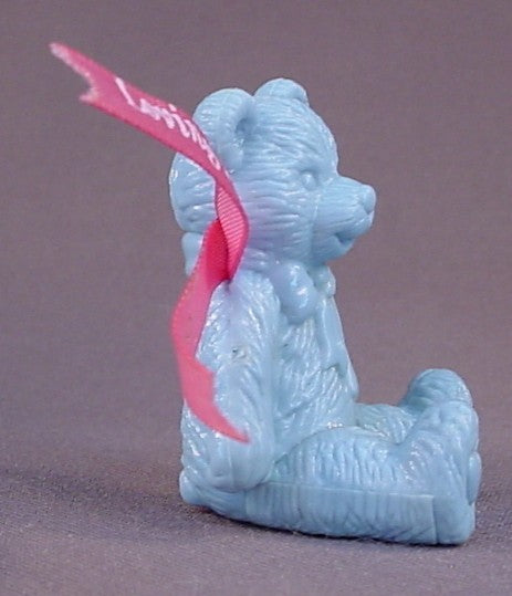 Fisher Price Sweet Sounds Dollhouse Replacement Blue Teddy Bear Figure, The Dollhouse Makes Sounds When The Bear Is Placed In The Bedroom, 2 Inches Tall, Loving Family, 2003 FP