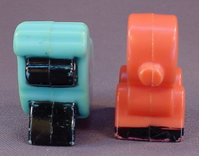 Fisher Price Musical Or Music Box Farm Mobile #166 Pair Of Replacement Animals, Pig And Sheep, Vintage, 1973 To 1975