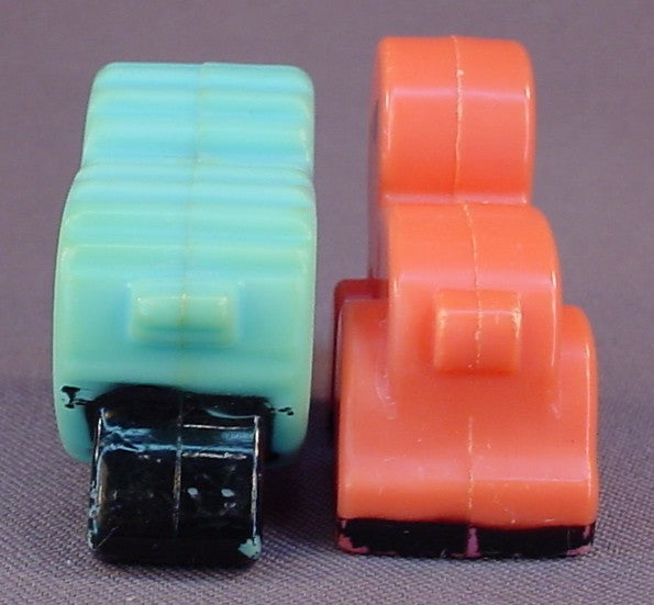 Fisher Price Musical Or Music Box Farm Mobile #166 Pair Of Replacement Animals, Pig And Sheep, Vintage, 1973 To 1975