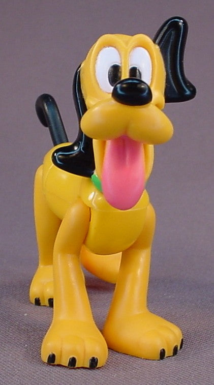 Mega Bloks Disney Pluto The Dog Figure, 3 1/4 Inches Tall, The Head & Legs Move, Swivels At The Hips, Mickey Mouse Club House