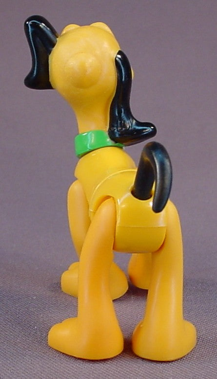 Mega Bloks Disney Pluto The Dog Figure, 3 1/4 Inches Tall, The Head & Legs Move, Swivels At The Hips, Mickey Mouse Club House