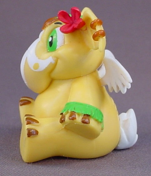 Neopets Island Elephante PVC Figure, 2 1/4 Inches Tall, Mystery Island Series 2 Collection, 2008 Jakks Pacific, Figurine