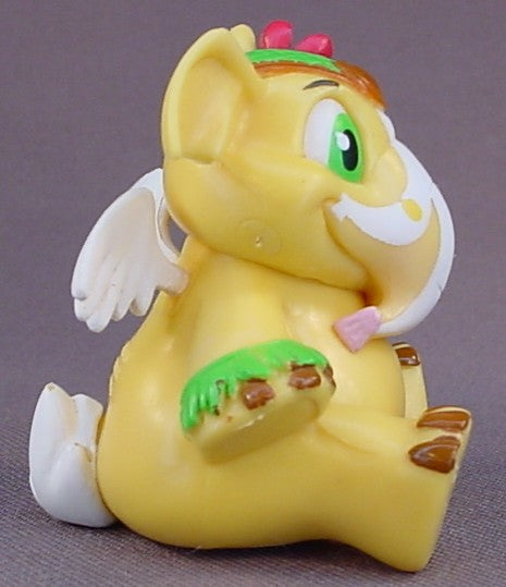 Neopets Island Elephante PVC Figure, 2 1/4 Inches Tall, Mystery Island Series 2 Collection, 2008 Jakks Pacific, Figurine