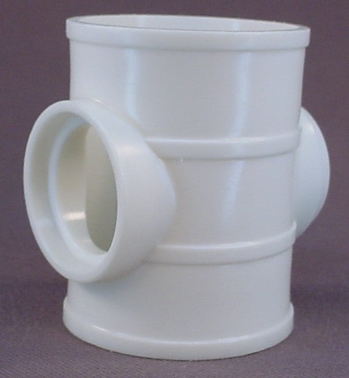 Fisher Price Vintage White Playground Snap Together Tube, 1988-1990, 2550