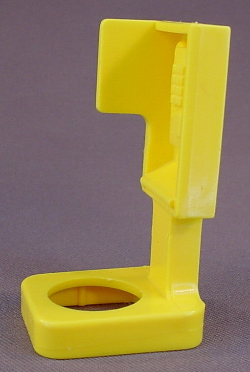 Fisher Price Vintage Yellow Payphone With Square Base, 2500 Play Family Main Street