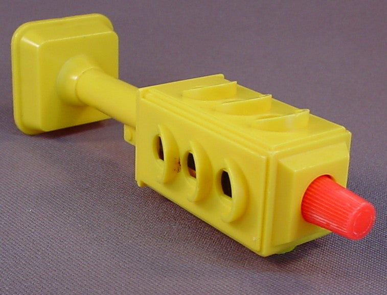 Fisher Price Vintage Yellow Traffic Light Stoplight With Square Base, 2500 Main Street