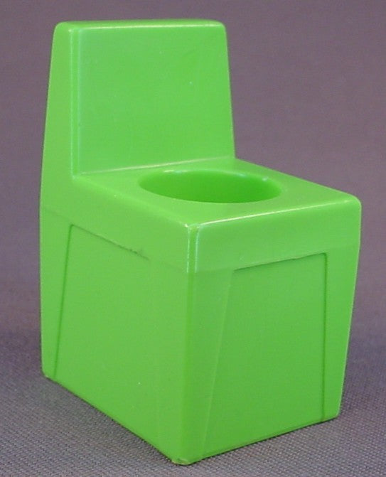 Fisher Price Vintage Lime Green Lifeguard Chair With High Back & Hook On The Back