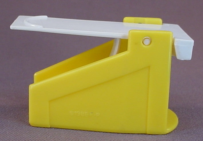 Fisher Price Vintage Swimming Pool White Diving Board On A Yellow Base, 909