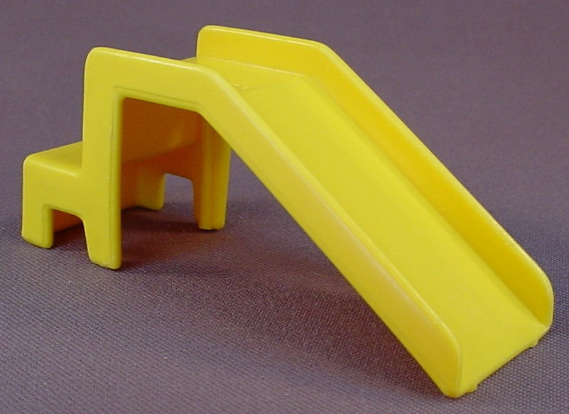 Fisher Price Vintage Yellow Playground Slide, 923 929 2526 Play Family School, Nursery