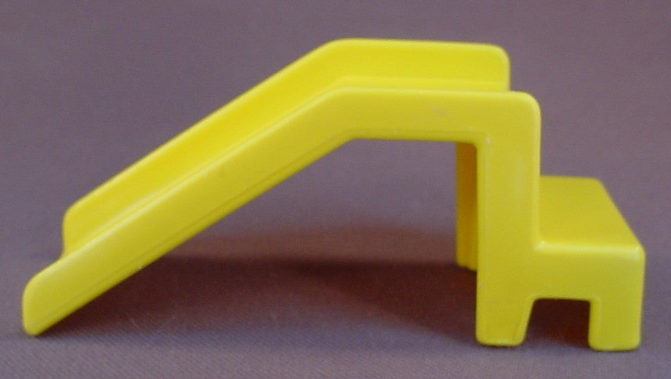 Fisher Price Vintage Yellow Playground Slide, 923 929 2526 Play Family School, Nursery