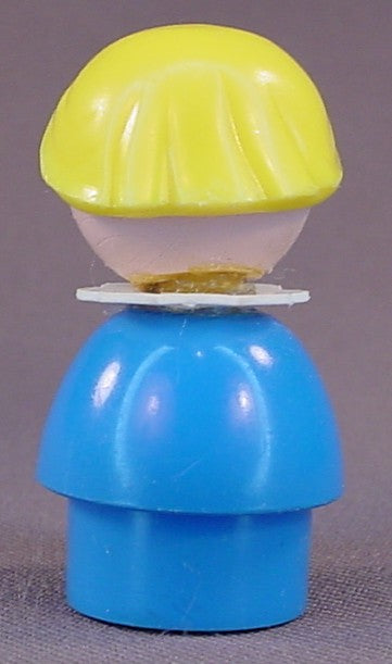 Fisher Price Vintage Girl Wavy Yellow Hair, Blue Body 141 192 677 680 761 916 2357 2453 2526