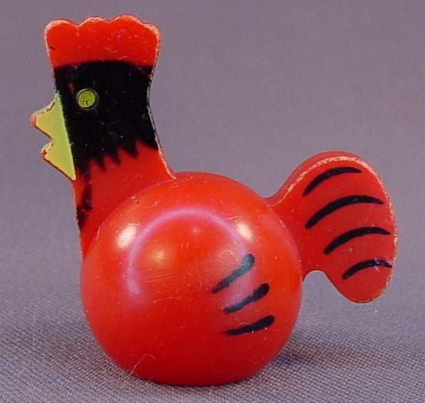 Fisher Price Vintage Red Rooster Little People, 117 633 636 915 2351 2448 2501