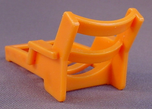 Fisher Price Vintage Orange Lounge Chair, Lounger, Beach Chair, 1986-1989, 2526