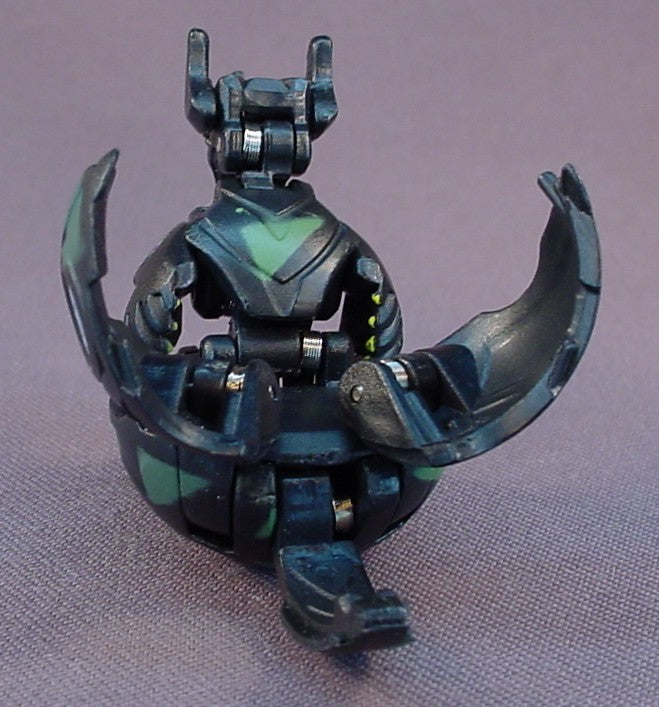 Bakugan Battle Brawlers Darkus Helix Dragonoid, B2, 740G, Black & Green, Gundalian Invaders, Sega, Spin Master, Spinmaster
