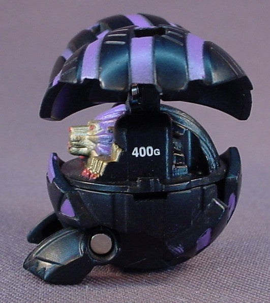 Bakugan Battle Brawlers Black Darkus Griffon, B2, 400G, Won't Stay Closed, Sega, Spin Master, Spinmaster