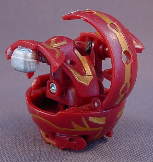 Bakugan Battle Brawlers Pyrus Warius, B2, 650G, Sega, Spin Master, Spinmaster