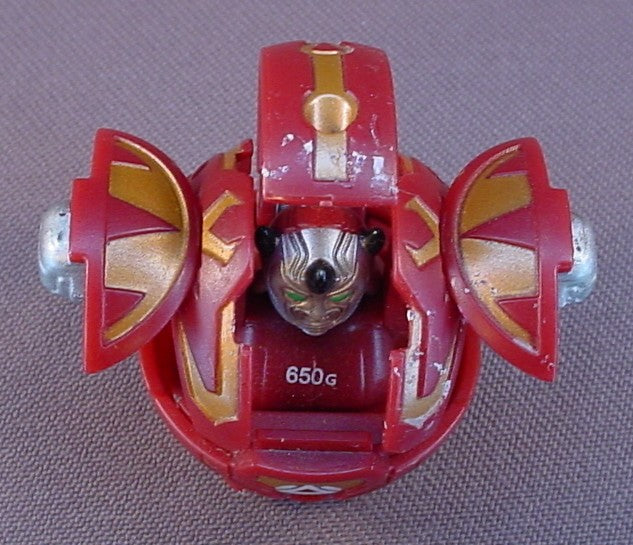 Bakugan Battle Brawlers Pyrus Warius, B2, 650G, Sega, Spin Master, Spinmaster