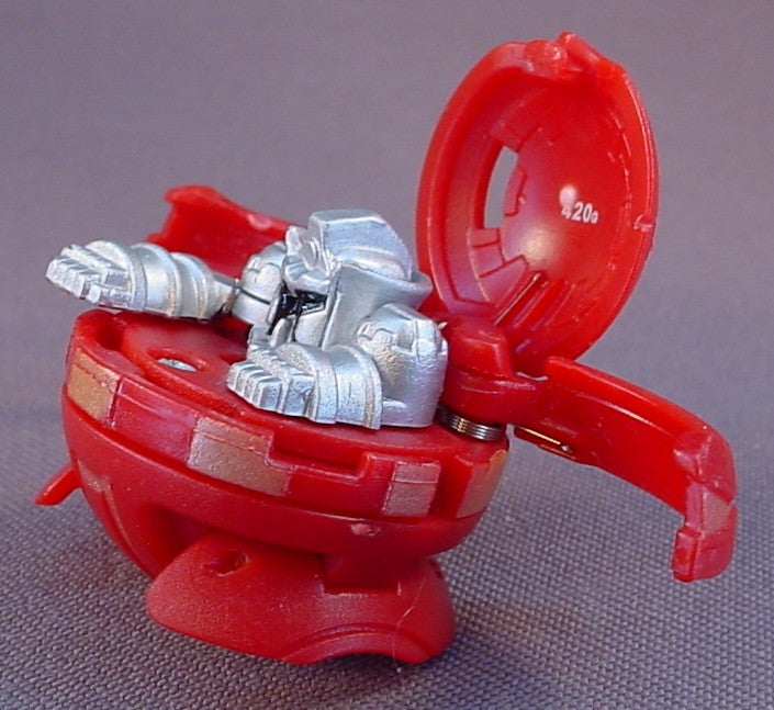 Bakugan Battle Brawlers Pyrus Hammer Gorem, B2, 420G, Sega, Spin Master, Spinmaster