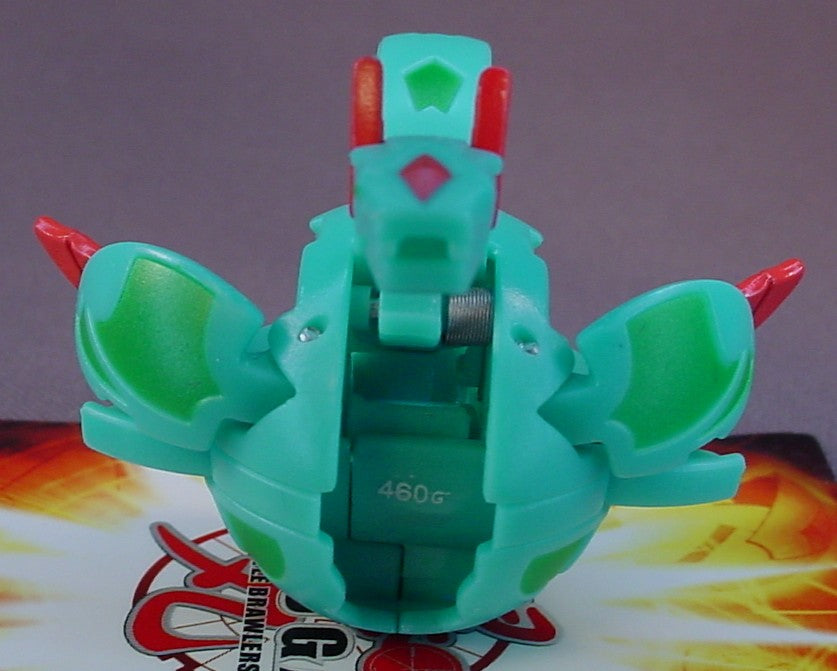 Bakugan Battle Brawlers Green Ventus Pyro Dragonoid, B2, 460G, New Vestroia Series, Sega, Spin Master, Spinmaster
