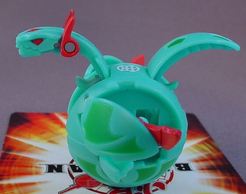 Bakugan Battle Brawlers Green Ventus Pyro Dragonoid, B2, 460G, New Vestroia Series, Sega, Spin Master, Spinmaster