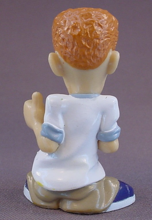 Tech Deck Dudes Colt Cannon PVC Figure With Magnets In The Feet, 2 5/8 Inches Tall, The Pros Series, Professional Skateboarder, 2003 Toy Zone