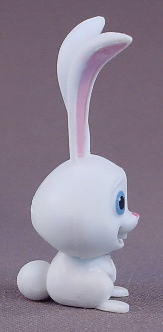 The Secret Life Of Pets Snowball Bunny Rabbit PVC Figure, 2 Inches Tall, Universal Studios