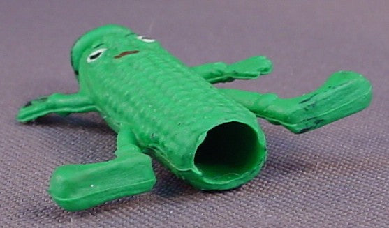 Munch Bunch Green Corn Pencil Topper, 1 3/4 Inches Tall, Vegetable Gang, 1970's, Vintage
