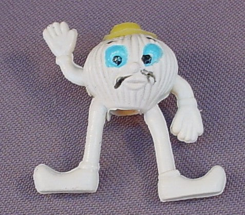 Munch Bunch Onion Pencil Topper, 1 1/2 Inches Tall, Vegetable Gang, 1970's, Vintage