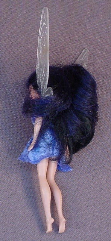 Disney Faries Silver Mist Doll With Wings, 6 Inches Tall, 2011 Jakks