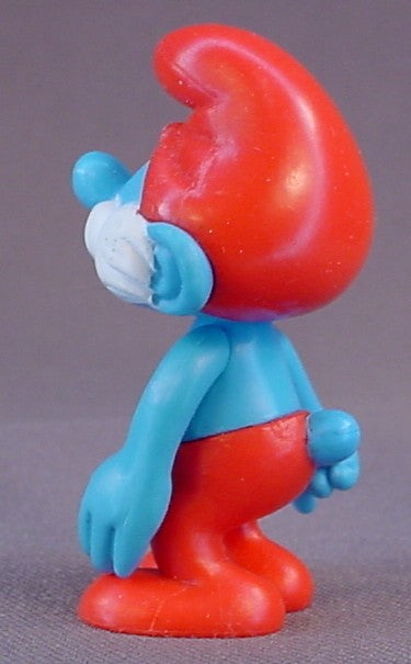 Papa Smurf Figure, The Arms & Head Move, Peyo, 2008 Jakks Pacific, Smurfs
