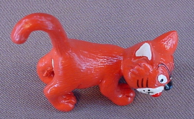 Sneaky Azrael Cat PVC Figure, Gargamel's Pet, No Nick In The Right Ear, #20411, 1992 Peyo Schleich, Germany, Smurfs, Vintage, Figurine
