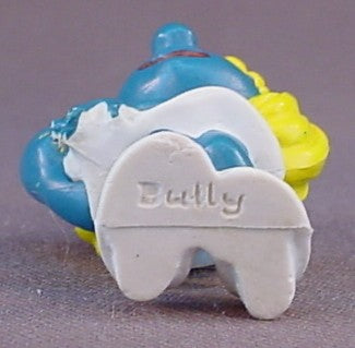 Smurfette With Her Hand In Her Hair PVC Figure, 1979 Peyo Bully, Smurfs, Vintage, Figurine