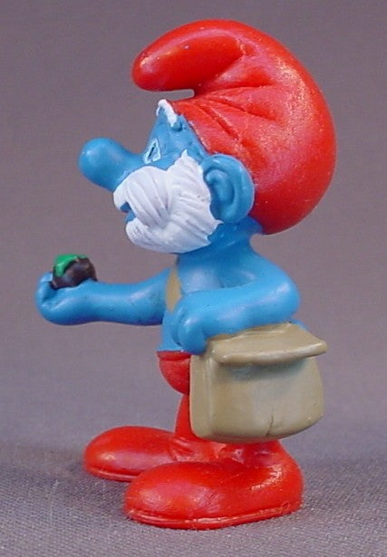 Papa Smurf PVC Figure From The Smurfs Movie Series, #20729, 2011 Peyo Schleich, Made In Germany, Smurfs, Vintage, Figurine
