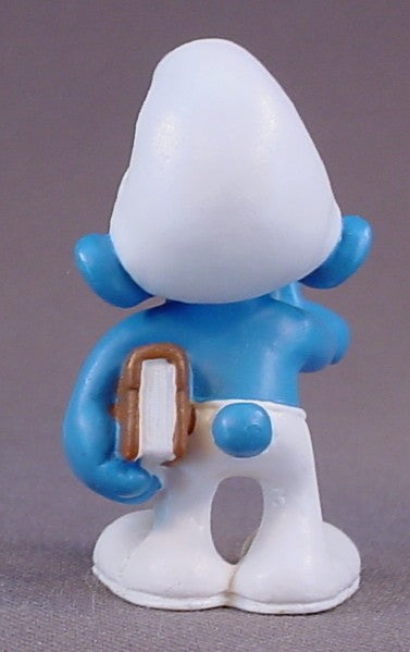 Brainy Smurf PVC Figure From The Smurfs Movie Series, #20734, 2011 Peyo Schleich, Made In Germany, Smurfs, Vintage, Figurine