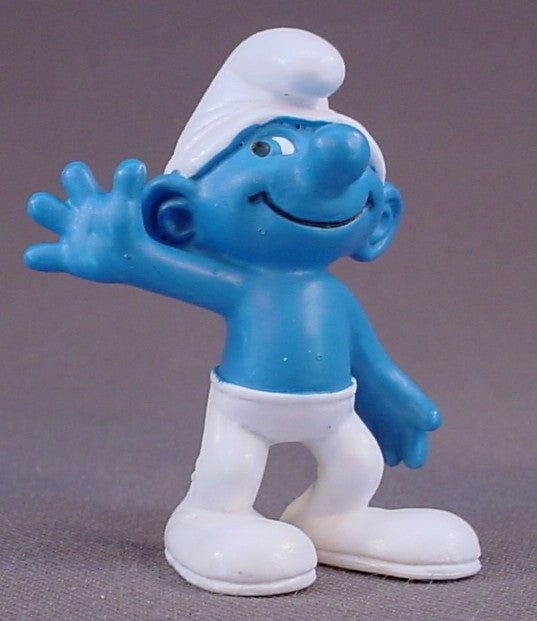 Clumsy Smurf PVC Figure From The Smurfs Movie Series, #20730, 2011 Peyo Schleich, Made In Germany, Smurfs, Vintage, Figurine
