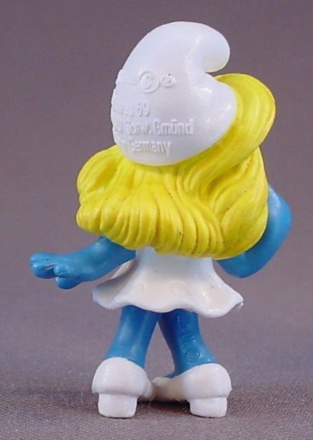 Smurfette Smurf PVC Figure From The Smurfs Movie Series, #20731, 2011 Peyo Schleich, Made In Germany, Smurfs, Vintage, Figurine