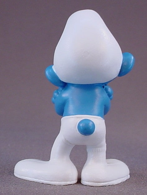 Grouchy Smurf PVC Figure From The Smurfs Movie Series, #20733, 2011 Peyo Schleich, Made In Germany, Smurfs, Vintage, Figurine