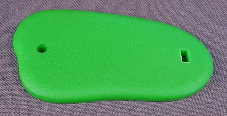 Green Base For A Basketball Smurf Figure From The Super Smurfs Series, #40512, 1980 Peyo Schleich, West Germany