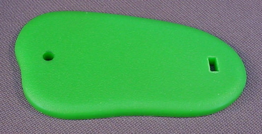 Green Base For A Basketball Smurf Figure From The Super Smurfs Series, #40512, 1980 Peyo Schleich, West Germany