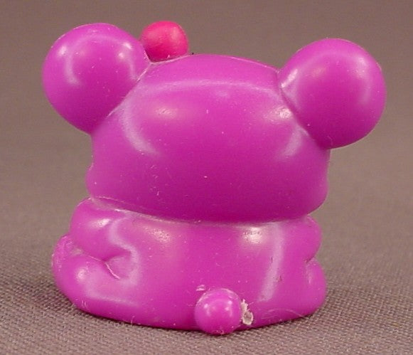 Barbie Think Pink Sofa Teddy Bear Toy Figure, 1 1/4 Inches Tall, 2008 Mattel