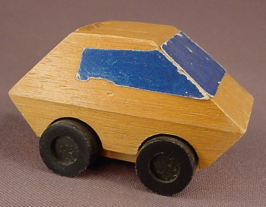 Mattel Wooden Putt Putt Train Car Toy, 1971 Mattel, Korea, Wood, Putt-Putt