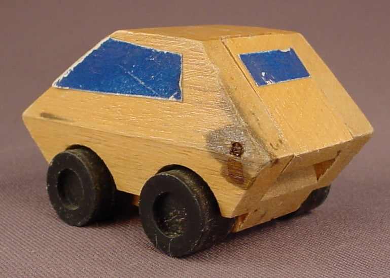 Mattel Wooden Putt Putt Train Car Toy, 1971 Mattel, Korea, Wood, Putt-Putt
