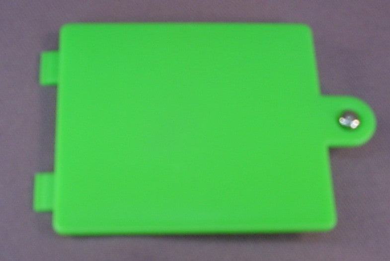 Fisher Price Green Replacement Battery Compartment Cover For A 77746/77973 Little People Animal Sounds Farm, LP, 2001-2002