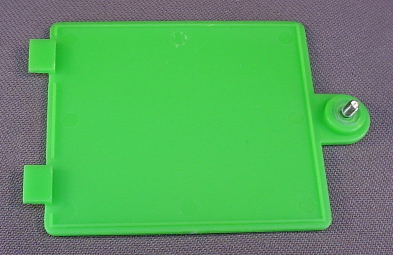 Fisher Price Green Replacement Battery Compartment Cover For A 77746/77973 Little People Animal Sounds Farm, LP, 2001-2002