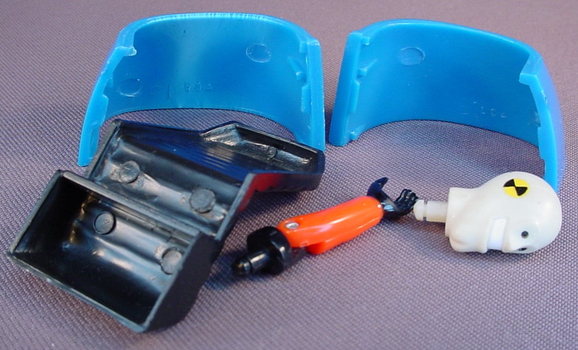 Crash Test Dummies Lot Of Vehicle & Figure Parts, 1993 Tyco