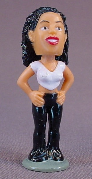 Homies Mini Bobble Head Boricua Woman Figure, Series 1, 1 7/8 Inches Tall, Bobblehead