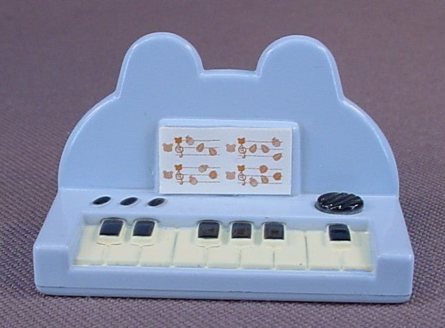 Hamtaro Blue Piano Accessory From A Pashima & Jingle Play Set #02205, Ham Ham, Ham-Ham, 2002 Epoch Hasbro