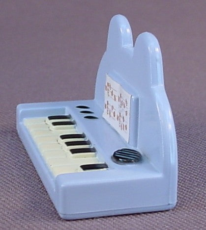 Hamtaro Blue Piano Accessory From A Pashima & Jingle Play Set #02205, Ham Ham, Ham-Ham, 2002 Epoch Hasbro